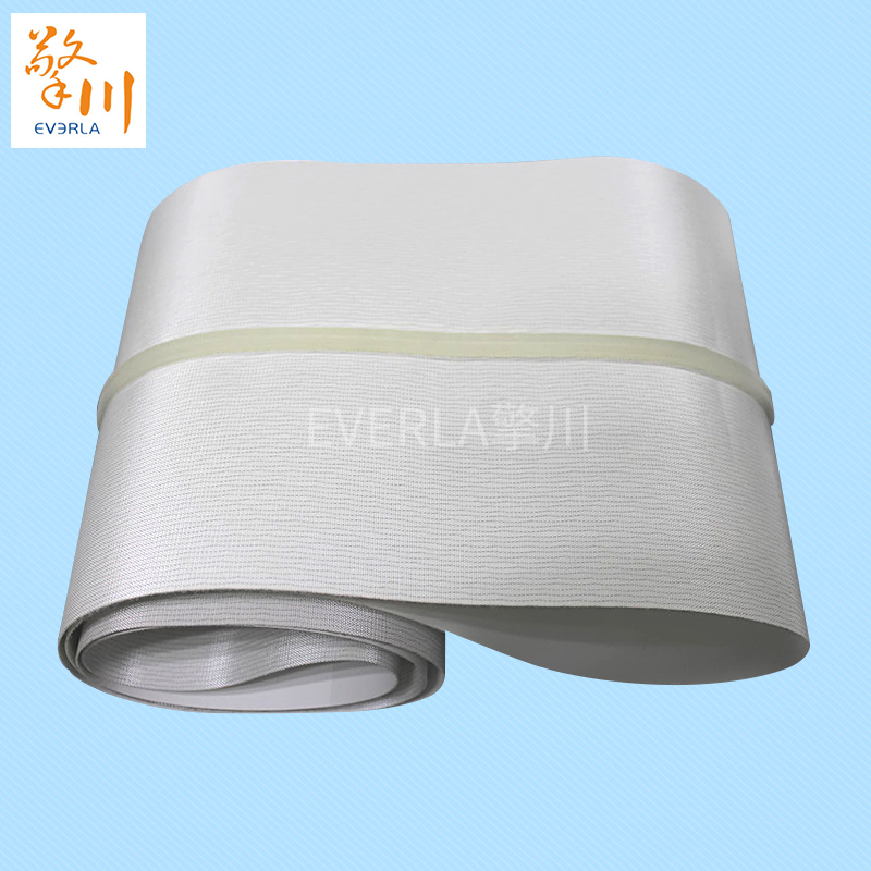 白色透明加導(dǎo)條pu<a href='http://wxnic.cn/shusongdai/' target='_blank'><u>輸送帶</u></a>食品<a href='http://wxnic.cn/shusongdai/' target='_blank'><u>輸送帶</u></a>主圖