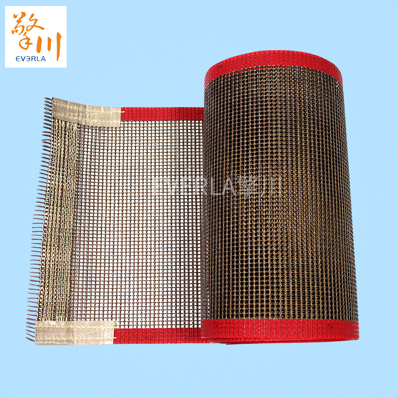 耐高溫特氟龍<a href='http://wxnic.cn/shusongdai/' target='_blank'><u>輸送帶</u></a>翻邊試網(wǎng)格<a href='http://wxnic.cn/shusongdai/' target='_blank'><u>輸送帶</u></a>主圖