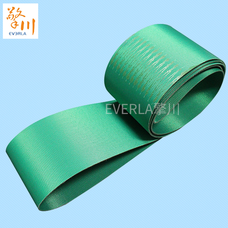 雙面綠色PVC纖維<a href='http://wxnic.cn/shusongdai/' target='_blank'><u>輸送帶</u></a>