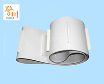 pu<a href='http://wxnic.cn/shusongdai/shipin/' target='_blank'><u>食品輸送帶</u></a> 加無底座擋塊傳送帶