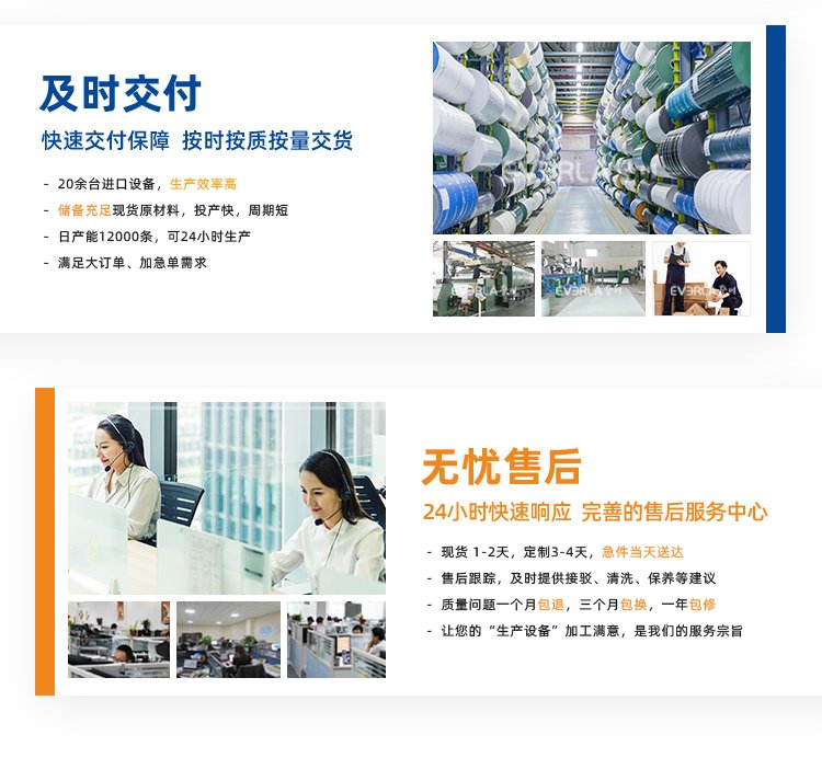藍色PU輸送帶加擋板導(dǎo)條