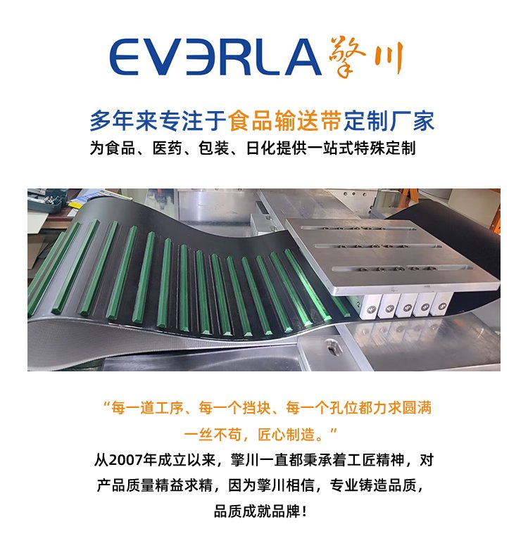 雙面纖維<a href='http://wxnic.cn/shusongdai/' target='_blank'><u>輸送帶</u></a>加擋板